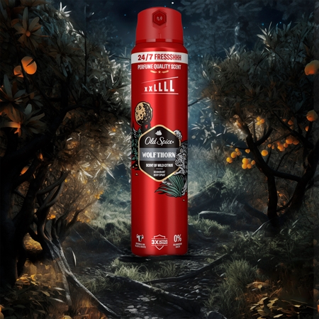 Old Spice Wolfthorn Deodorant Spray voor Mannen