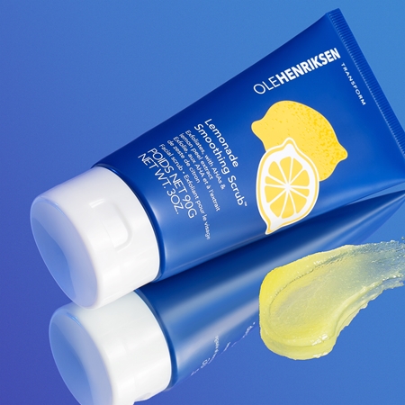 OLEHENRIKSEN Transform Lemonade Smoothing Srub gommage lissant visage avec effet exfoliant