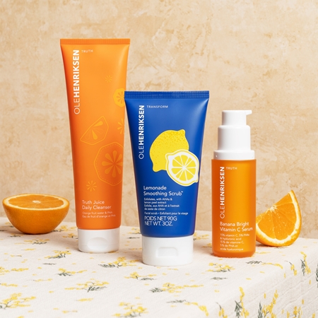 OLEHENRIKSEN Transform Lemonade Smoothing Srub gommage lissant visage avec effet exfoliant