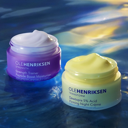 OLEHENRIKSEN Transform Dewtopia 5% Acid Firming Night Crème zpevňující noční krém s AHA kyselinami