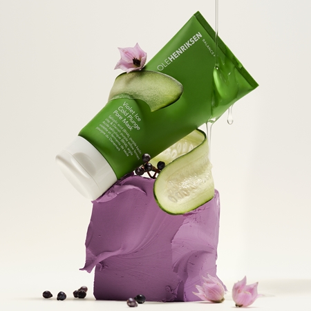 OLEHENRIKSEN Balance+ Violet Ice Cold Plunge Pore Mask razstrupljevalna in čistilna maska