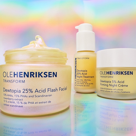 OLEHENRIKSEN Transform Dewtopia 25% Acid Flash Facial exfoliační maska