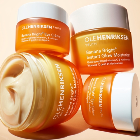 OLEHENRIKSEN Truth Banana Bright+ Instant Glow Moisturizer élénkítő nappali krém C vitamin