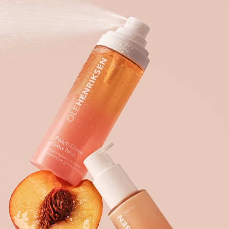 OLEHENRIKSEN Truth Peach Glaze Glow Mist arc spray C vitamin