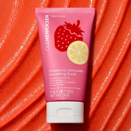 OLEHENRIKSEN Transform Strawberry Lemonade Smoothing Scrub gommage visage avec effet exfoliant