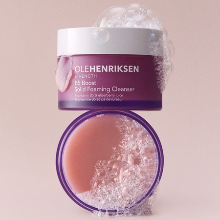 OLEHENRIKSEN Strength B5 Boost Hydrating Solid Foaming Gentle Cleanser baume démaquillant nourrissant
