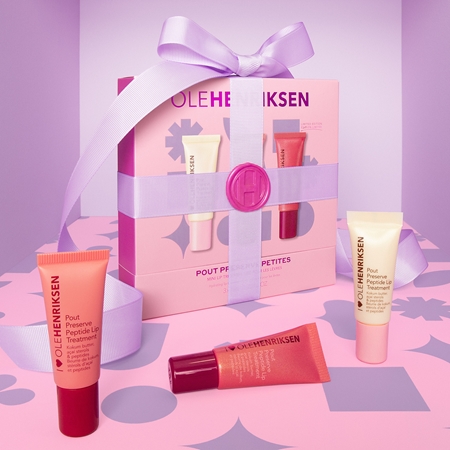 OLEHENRIKSEN Pout Preserve Mini Hydrating Peptide Lip Trio Coffret cadeau lèvres
