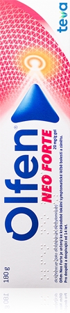 Olfen Olfen Neo Forte 20 mg/g gel proti bolesti, zánětu, otoku