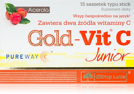 Olimp Gold-Vit C® Junior saszetki na wsparcie układu odpornościowego