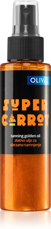 Olival SUPER Carrot olej se třpytkami urychlující opalování
