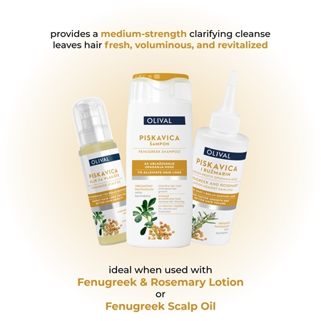 Olival Treatment Fenugreek șampon impotriva caderii parului