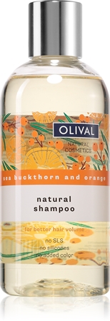 Olival Natural Buckthorn and Orange champô natural para volume e brilho