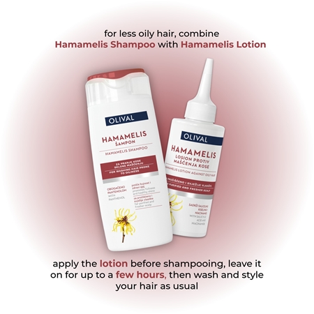 Olival Hamamelis șampon pentru scalp gras
