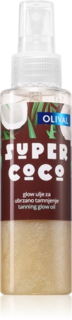 Olival SUPER Coco olej na opaľovanie s trblietkami