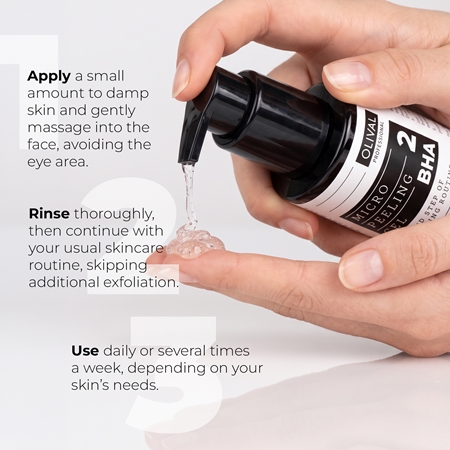 Olival Professional Micropeeling BHA gel detergente esfoliante