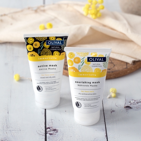 Olival Immortelle Nourishing Mask výživná maska pro citlivou a suchou pleť