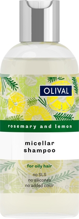 Olival Micellar Rosemary and Lemon Micelārais šampūns taukainiem matiem