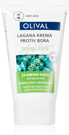 Olival Green Coffee Light Day Cream with anti-ageing effect