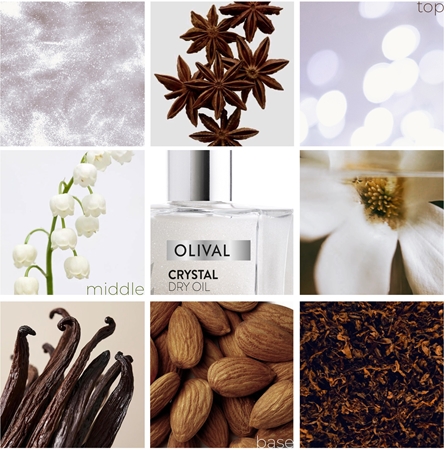 Olival Crystal Dry Oil multifunkčný suchý olej s trblietkami na tvár, telo a vlasy