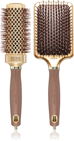 Olivia Garden Brown & Gold Set подарунковий набір для волосся для жінок