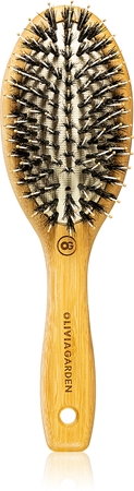 Olivia Garden Bamboo Touch cepillo llano para cabello y cuero cabelludo