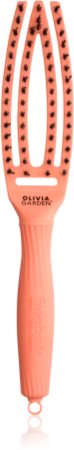 OLIVIA GARDEN Fingerbrush Blush Coral - Hair Brush