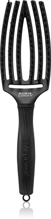 Olivia Garden Fingerbrush Boar & Nylon kefa na vlasy so štetinami z nylonu a diviaka