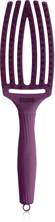 Olivia Garden Fingerbrush ThinkPink plochá kefa
