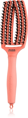 Olivia Garden Fingerbrush Boar & Nylon plaukų šepetys su nailono ir šerno šereliais