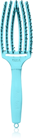Olivia Garden Fingerbrush Boar & Nylon szczotka do włosów z nylonowymi włóknami i włosiem dzika