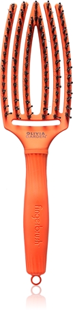 Olivia Garden Fingerbrush Boar & Nylon perie de par cu peri de nailon și de mistreț