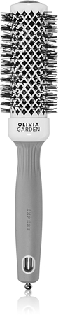 Olivia Garden Expert Shine Wavy Bristles White&Grey hajkefe