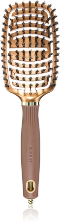 Olivia Garden Expert Flex brosse plate avec poils de sanglier