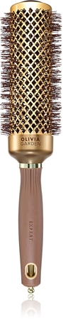 Olivia Garden Expert Blowout Speed Gold&Brown Rund hårbørste