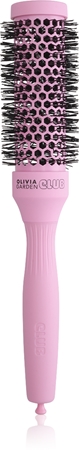 Olivia Garden Club The Glow Blowout Ceramic Round Brush Pink Round Hair Brush