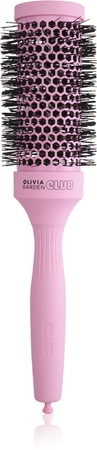 Olivia Garden Club The Glow Blowout Ceramic Round Brush Pink Round Hair Brush