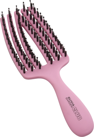 Olivia Garden Club The Nomad Detangling&Shine Fingerbrush​ Flat Brush for hair