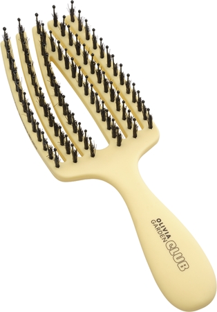 Olivia Garden Club The Nomad Detangling&Shine Fingerbrush Flat Brush for hair