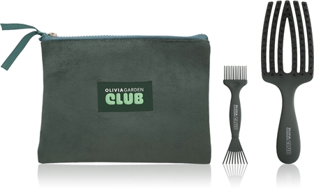 Olivia Garden Club The Gift zestaw upominkowy do włosów Dark Green Edition