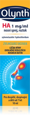 Olynth Olynth HA 1mg/ml nosní sprej, roztok pro zklidnění nosní sliznice