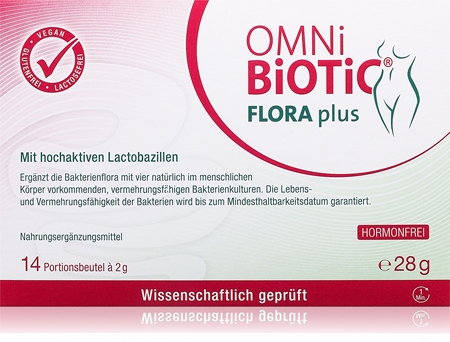 OMNI BiOTiC Flora+ Pulver mit Probiotika