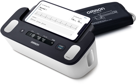 Omron Tonometr s EKG (2v1) Complete digitální tlakoměr