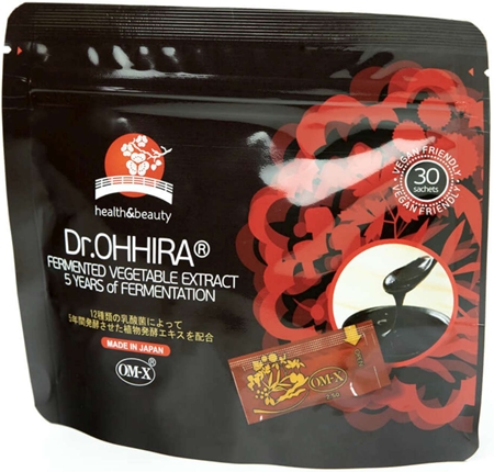 OMX Dr.Ohhira Fermentovaný prebiotický extrakt kapsle pro podporu trávení