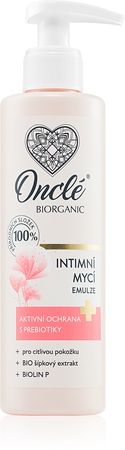 Onclé Biorganic emulzia pre intímnu hygienu pre citlivú pokožku