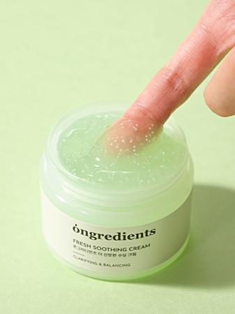 Ongredients Fresh Soothing Cream leichte, feuchtigkeitsspendende Gel-Creme