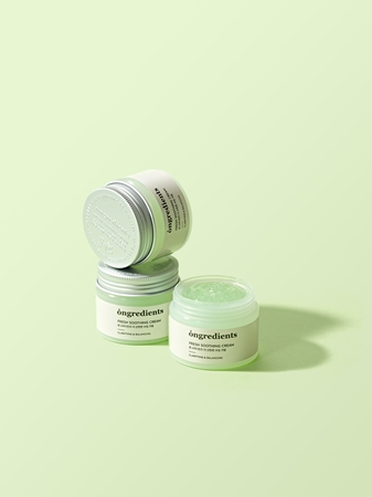 Ongredients Fresh Soothing Cream leichte, feuchtigkeitsspendende Gel-Creme