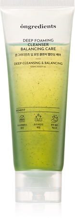 Ongredients Balancing Care Deep Foaming Cleanser Beroligende og skummende rensegel til at behandle hud imperfektioner
