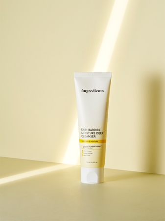 Ongredients Skin Barrier Moisture Deep Cleanser švelniai valantis gelis apsauginiam odos barjerui stiprinti
