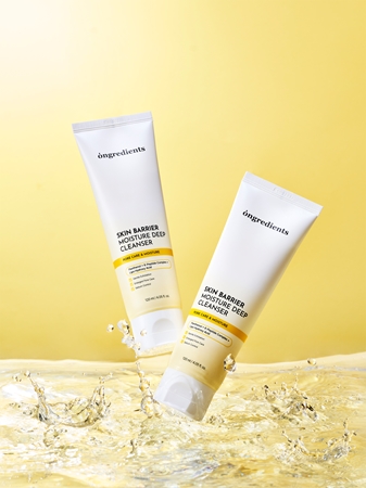 Ongredients Skin Barrier Moisture Deep Cleanser švelniai valantis gelis apsauginiam odos barjerui stiprinti