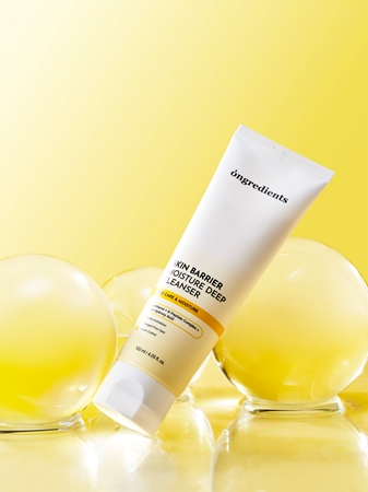 Ongredients Skin Barrier Moisture Deep Cleanser švelniai valantis gelis apsauginiam odos barjerui stiprinti